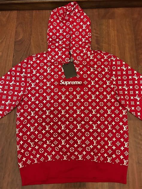 louis vuitton ft supreme hoodie price|authentic Louis Vuitton supreme hoodie.